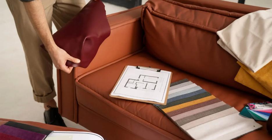 Как происходит перетяжка дивана