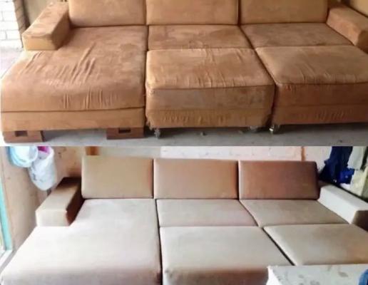 Перетяжка раскладного дивана, ремонт механизма фото