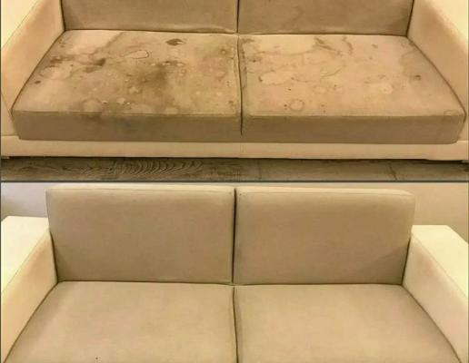 Перетяжка прямого дивана на дому в Солигорске фото