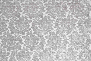 Ткань для перетяжки мебели Damask 2 platinum
