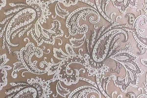 Ткань для перетяжки мебели Henolas Leaf 1005