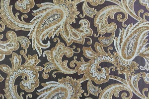 Ткань для перетяжки мебели Henolas Leaf 1014