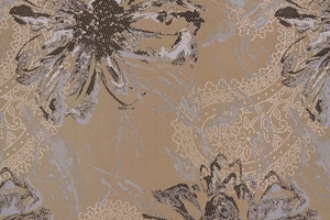 Ткань для перетяжки мебели Leticia 2 flower 1003