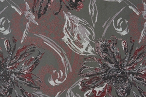 Ткань для перетяжки мебели Leticia 2 flower 1009